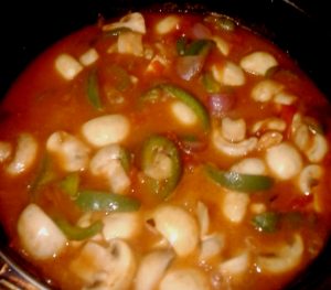 Chilli Mushroom Gravy Recipe | Mushroom Chilli in Gravy Recipe